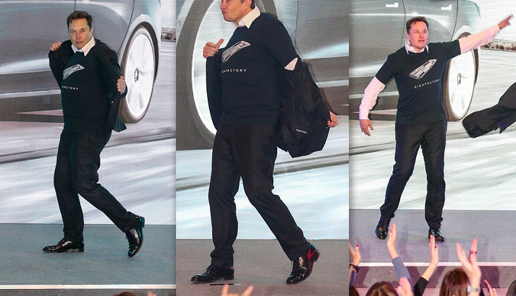 Tesla CEO Elon Musk hilarious dance steps during event in China; video goes viral
