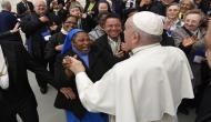 Pope Francis reply to nun who asked him for a kiss will make you laugh so hard!