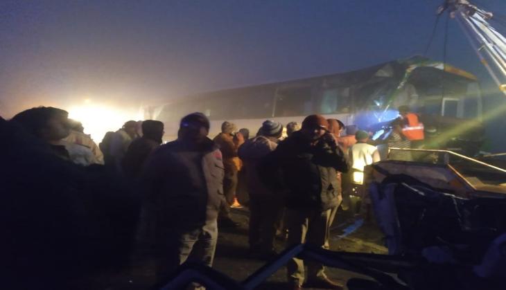 UP Bus Accident: Rahul Gandhi expresses condolences