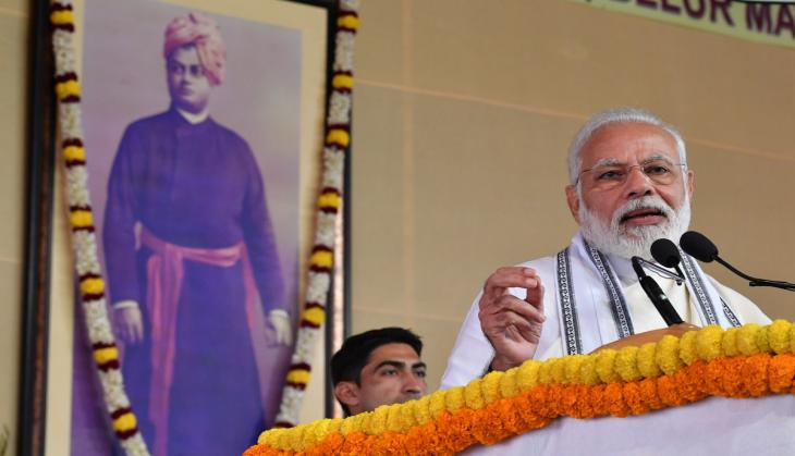 PM Modi's visit continues in Kolkata amidst protests against CAA