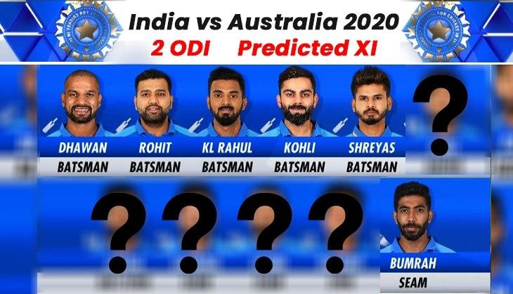 IND vs AUS 2nd ODI Rajkot Playing XI Prediction