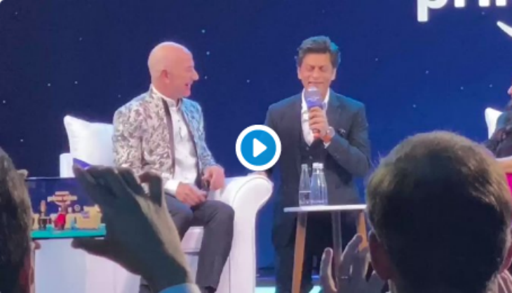 Shah Rukh Khan-Jeff Bezos