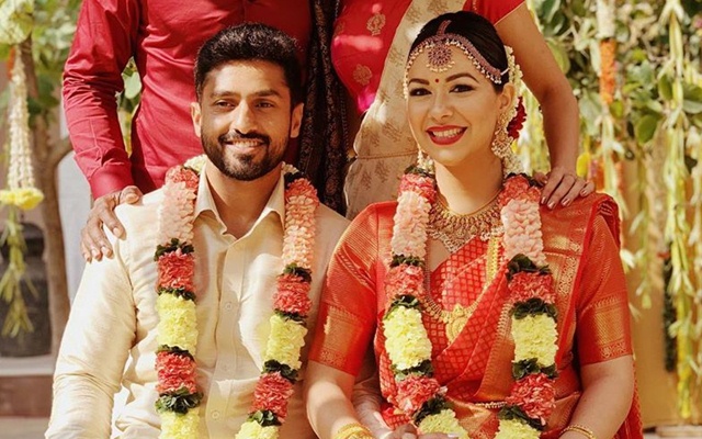 Karun Nair ties knot with his long time girlfriend Sanaya Tankariwala