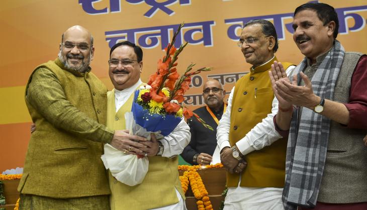 BJP new President JP Nadda, replaces Amit Shah