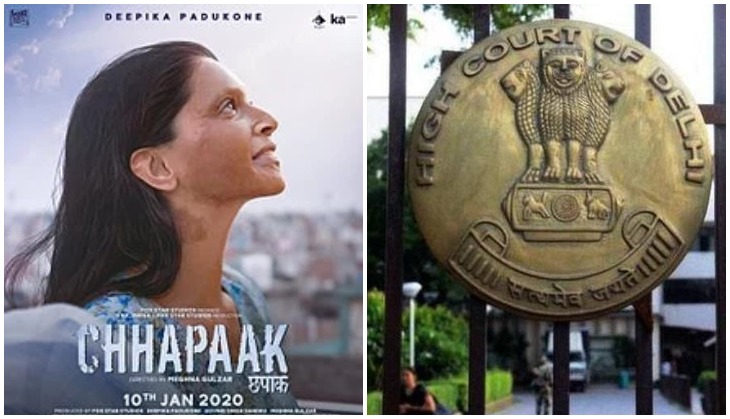 Chhapaak: HC judge rejects from hearing lawyer's plea for contempt against producers