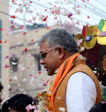 West Bengal: FIR against BJP leader Dilip Ghosh for his 'sexual remarks' against woman protester