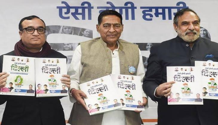 Delhi Elections 2020: Congress releases manifesto; promises cashback schemes, 300 units free electricity
