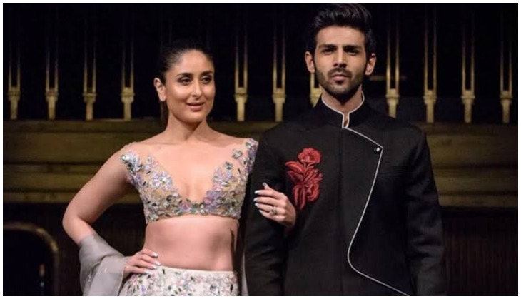 Love Aaj Kal actor Kartik Aaryan and Kareena Kapoor turn showstoppers for Manish Malhotra's fashion show [PICS]