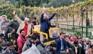 Delhi Elections 2020: CM Arvind Kejriwal holds roadshow in Dwarka 