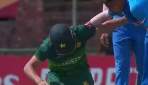Ind vs Pak U19 World Cup 2020: Indian pacer's gesture wins internet after hitting Pakistan batsman with bouncer