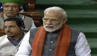 Amid protest over Ananthkumar Hegde's remarks, PM Modi takes swipe at Congress led opposition in parliament