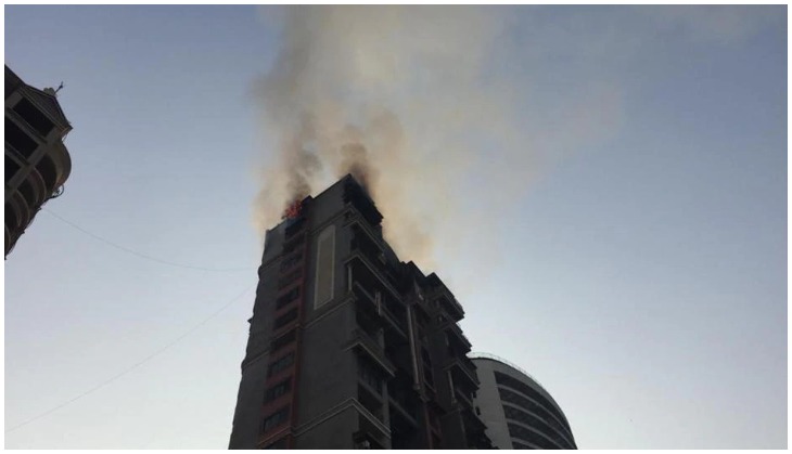 Maharashtra: Fire breaks out at high-rise apartment building in Navi Mumbai