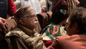 BJP veteran LK Advani gets emotional while watching 'Shikara' [Video]