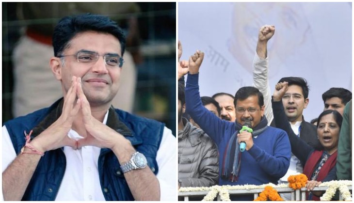 Congress' Sachin Pilot congratulates Arvind Kejriwal over Delhi win