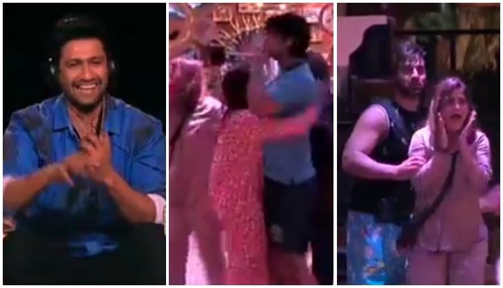 Bigg Boss 13 Shehnaaz Gill hugs Sidharth Shukla after Vicky