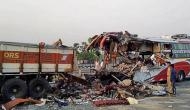 Firozabad Truck-Bus collision: Bihar CM expresses grief, announces ex-gratia of Rs 2 lakh