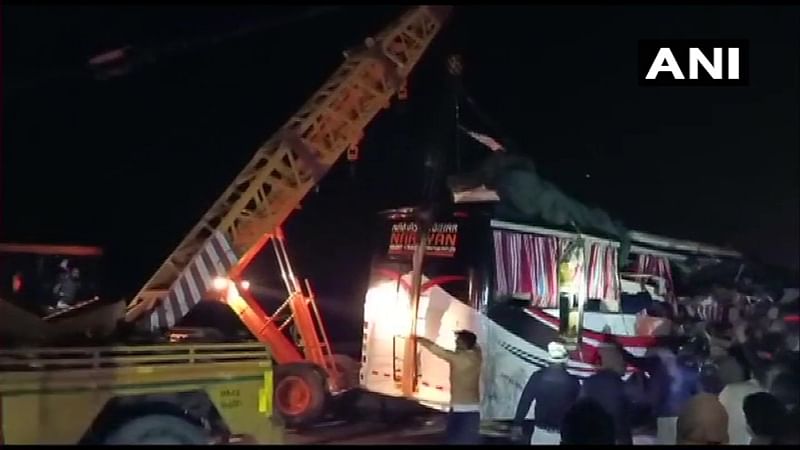 Agra-Lucknow Expressway Accident: 13 dead, 31 injured in bus-truck collision