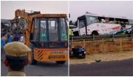 Tamil Nadu: Bus-Truck collision in Tirupur; 9 dead