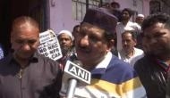 Congress MLA Arif Masood distributes posters reading 'No CAA, No NPR, No NRC' in Bhopal