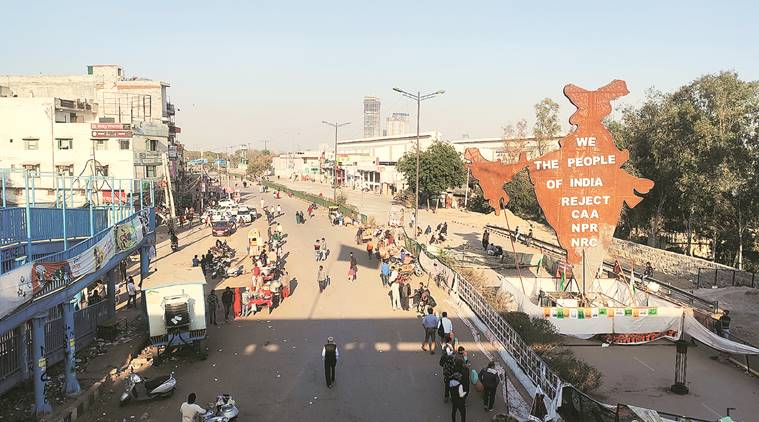 Shaheen Bagh: Police briefly reopens key road shut due to protests