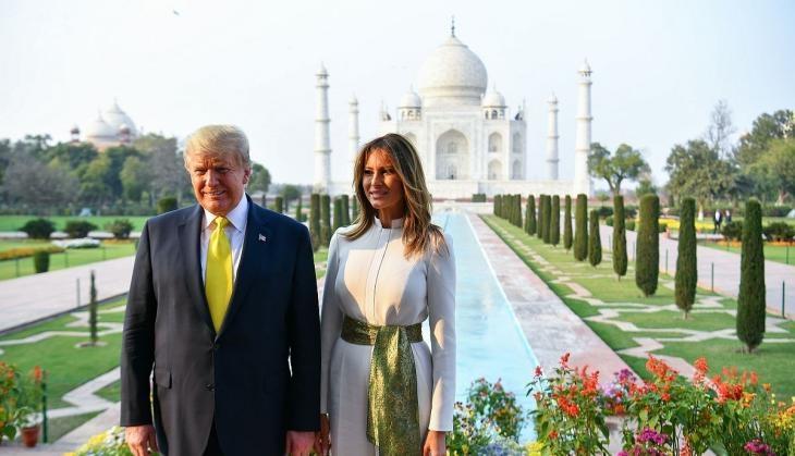 trump at Taj