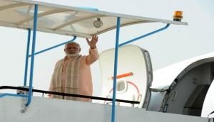 Donald Trump India visit: PM Narendra Modi arrives in Ahmedabad