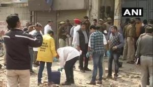 Delhi Violence: Forensic team collects evidence from Tahir Hussain's factory