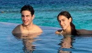 Coolie No 1 actress Sara Ali Khan gets trolled for bikini pose with brother Ibrahim Khan; targets her 'religion'