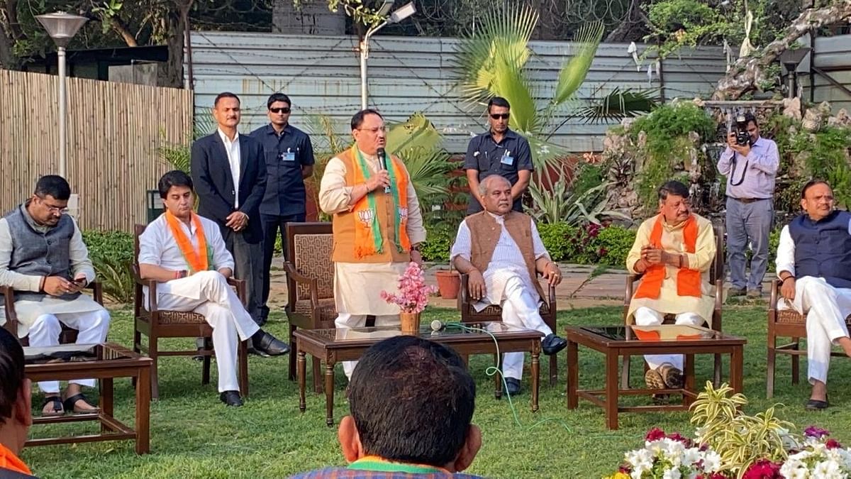 Madhya Pradesh Political Crisis: 22 rebel Congress MLAs join BJP