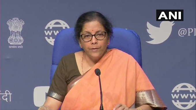 Coronavirus: Nirmala Sitharaman announces Rs 1,70,000 crore relief package for urban, rural poor