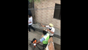 Watch how Punjab residents shower flowers on sanitation worker; CM Amarinder Singh tweets video