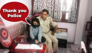 Delhi cop’s 8-year-old daughter writes emotional thanksgiving letter to Police working amid lockdown