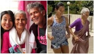 Watch Milind Soman’s 80-year-old mother working out with his wife Ankita amid lockdown; video will leave you motivated