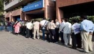 Delhi: With no ATM cards, senior citizens queue up at banks to withdraw money amid COVID-19 lockdown