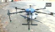 Coronavirus: Drones used to spray antiseptic solution around COVID-19 ward at Madurai govt hospital
