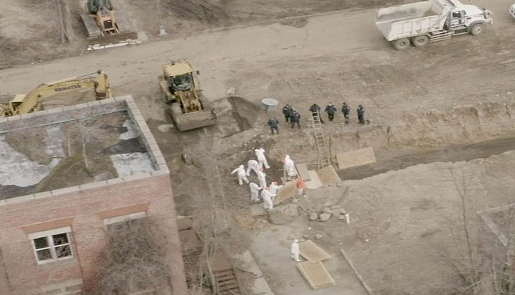 Spine-chilling video shows NYC prisoners burying bodies amid coronavirus lockdown