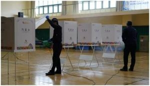Amid Coronavirus lockdown South Korea holds legislative election