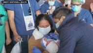 New York: Woman reunites with her newborn baby after recovering from COVID-19 [VIDEO]