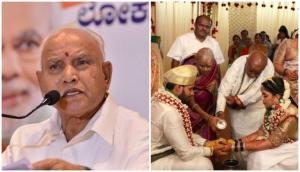 Karnataka CM BS Yediyurappa defends wedding of HD Kumaraswamy's son during lockdown 