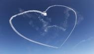 WOW! Pilot draws heart in the sky to thank medical staff for their efforts to fight coronavirus; see pic