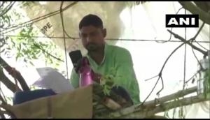 West Bengal: Teacher creates workspace on tree to beat 'network issues', conduct online classes amid lockdown