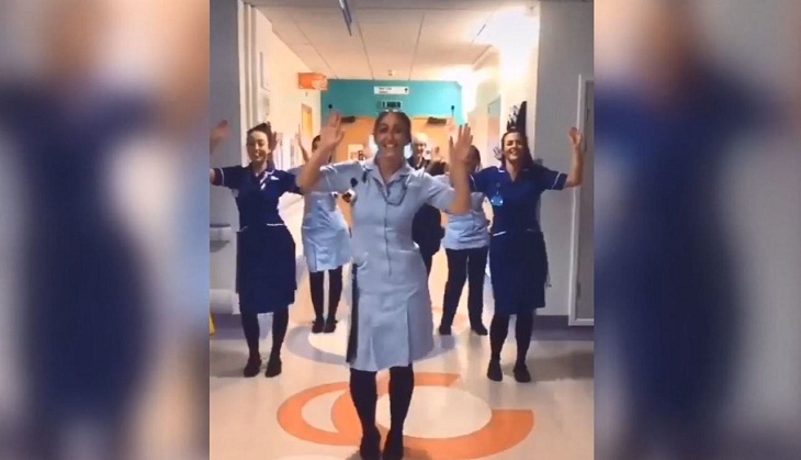 NHS staff gets slammed for posting dance videos on TikTok amid coronavirus outbreak