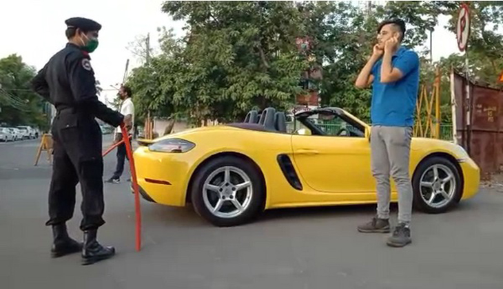Coronavirus Lockdown: Indore driver made to do sit ups for taking car out for ride during lockdown 
