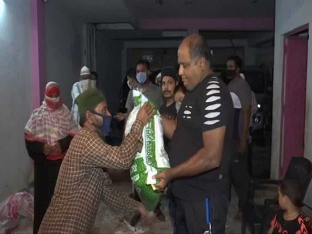 Coronavirus: Essential kits distributed to needy in Hyderabad