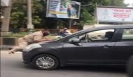 Coronavirus: Man drags policeman on car's bonnet in Jalandhar, amid COVID lockdown [Watch]