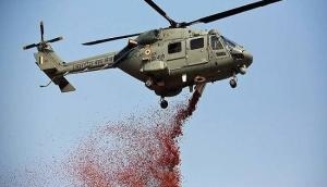 IAF choppers showers flowers on National Police Memorial in Delhi, other places