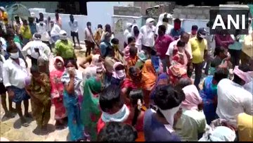 Covid-19 Lockdown: Villagers in Andhra Pradesh's Guntur protest against opening of liquor store