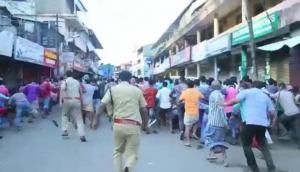 Kerala: Police resort to lathi-charge to disperse protesting migrant workers in Ernakulam