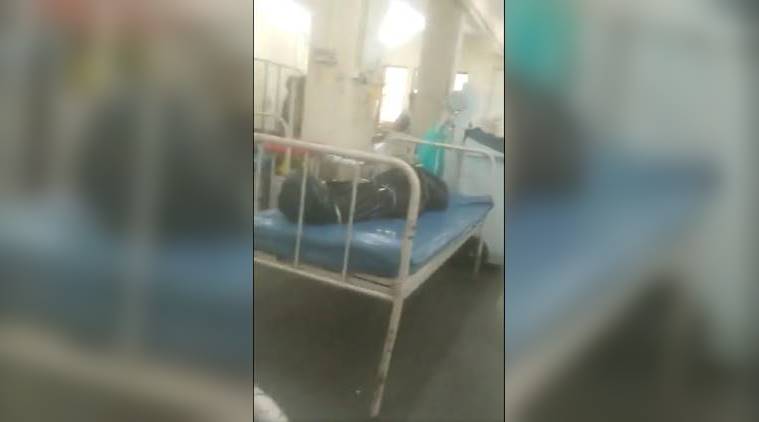 Mumbai: Shocking video shows coronavirus patients in hospital ward lying next to corpses wrapped in body bags [Watch]