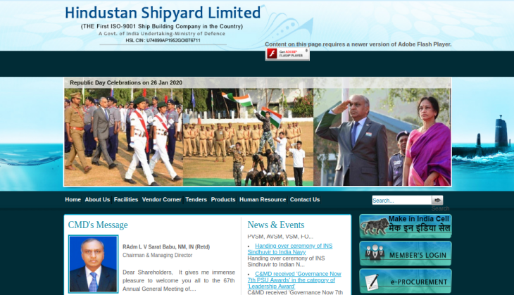 Hindustan shipyard